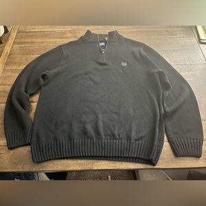 Chaps quarter zip sweater XL